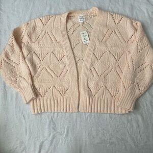 NWT Hippie Rose Cardigan
